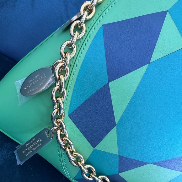 Tiffany & Co. Green Geometric Mini Bag - Picture 4 of 4